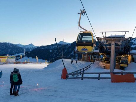 Sonnenbahn Ladis-Fiss dient als Zubringer zur Kids Night in Fiss | © Serfaus-Fiss-Laddis/Tirol