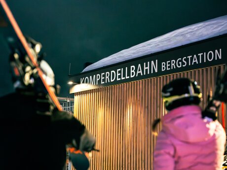 enlighted Mittelabfahrt slope in Serfaus at the Komperdell | © Serfaus-Fiss-Ladis-Marketing GmbH | Markus Lindl