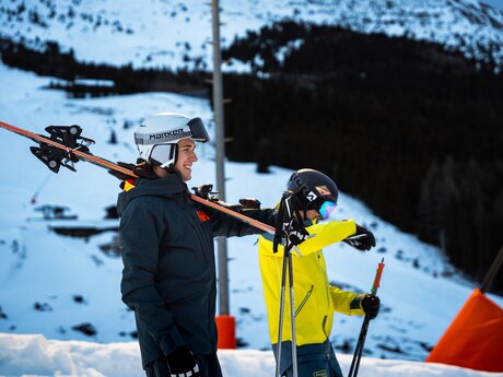 beleuchtete Möseralmabfahrt in Serfaus-Fiss-Ladis | © Serfaus-Fiss-Ladis Marketing GmbH | Markus Lindl