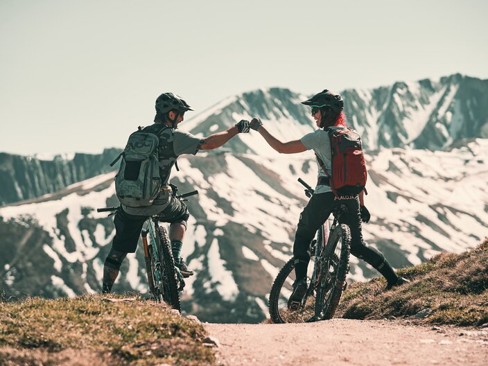 Die Bikeschule vom Bikepark Serfaus-Fiss-Ladis in Tirol | © Serfaus-Fiss-Ladis Marketing GmbH