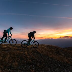 Early Rides Sonnenaufgang in Serfaus-Fiss-Ladis in Tirol | © Serfaus-Fiss-Ladis Marketing GmbH Andreas Kirschner