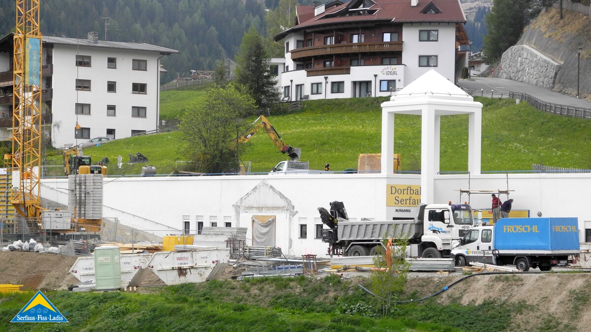 Baublog U-Bahn Serfaus Station Parkplatz | © Serfaus Fiss Ladis /  Tirol