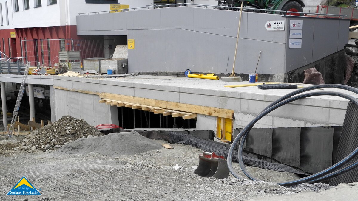 Baublog U-Bahn Serfaus Station Seilbahn | © Serfaus Fiss Ladis / Tirol