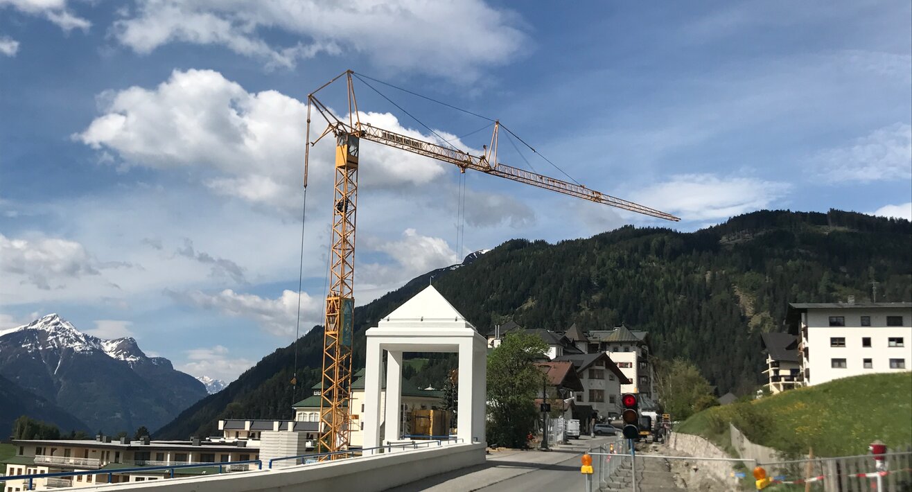 Baublog U-Bahn Serfaus Station Parkplatz | © Serfaus Fiss Ladis / Tirol