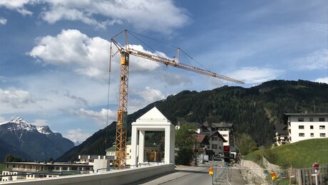 Baublog U-Bahn Serfaus Station Parkplatz | © Serfaus Fiss Ladis / Tirol