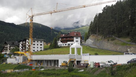 Die Station Parkplatz der U-Bahn in Serfaus in Serfaus Fiss Ladis in Tirol | © Serfaus Fiss Ladis