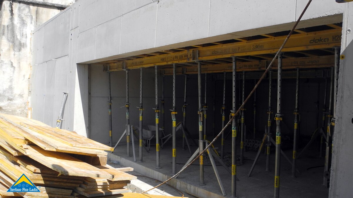 Die Station Kirche Neu bei der U-Bahn Serfaus in Tirol Österreich | © Serfaus Fiss Ladis