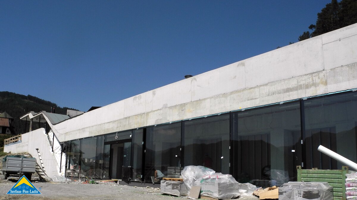 Zugang bei der Station Parkplatz der U-Bahn Serfaus in Tirol | © Serfaus Fiss Ladis