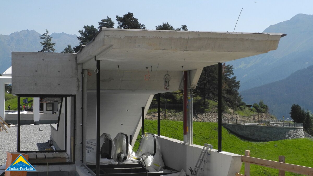 Zugagn zur Station Parkplatz bei der U-Bahn in Serfaus in Tirol | © Serfaus Fiss Ladis