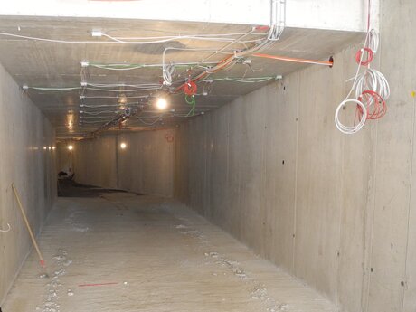 Die U-Bahn Station Kirche in Serfaus wird neu gestaltet | © Serfaus-Fiss-Ladis