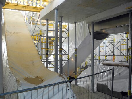 Die U-Bahn Station Kirche in Serfaus wird neu gestaltet | © Serfaus-Fiss-Ladis