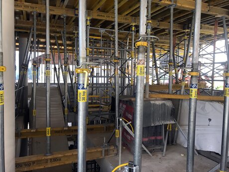 Die U-Bahn Station Kirche in Serfaus wird neu gestaltet | © Serfaus-Fiss-Ladis