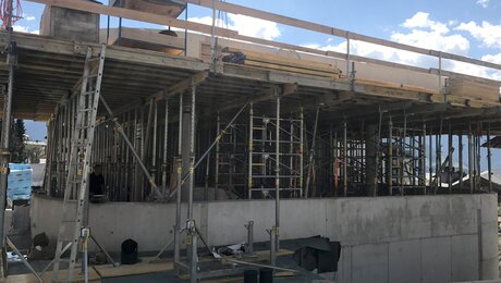 Die U-Bahn Station Kirche in Serfaus wird neu gestaltet | © Serfaus-Fiss-Ladis