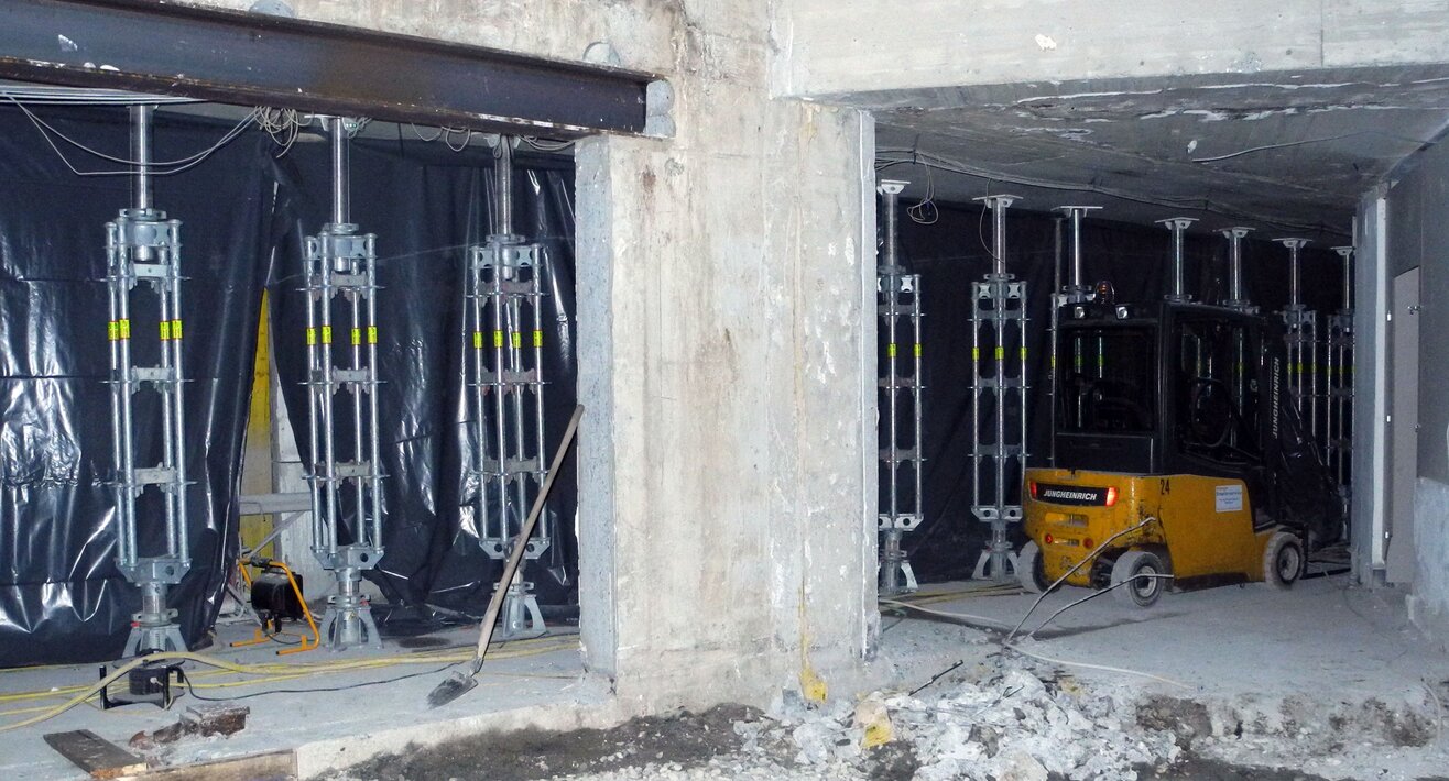 So präsentiert sich aktuell die Station Seilbahn der U-Bahn in Serfaus Fiss Ladis in Tirol | © Serfaus Fiss Ladis