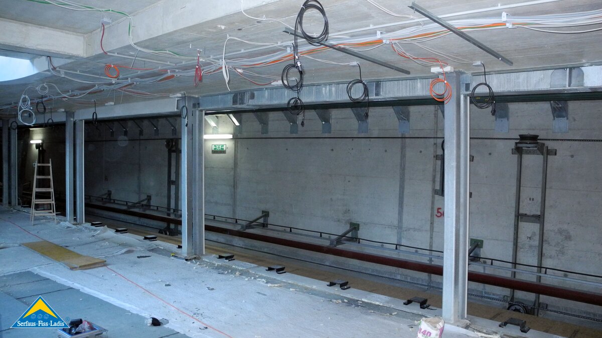 Hier entsteht der neue Zustieg zur U-Bahn in Serfaus Fiss Ladis in Tirol | © Serfaus Fiss Ladis