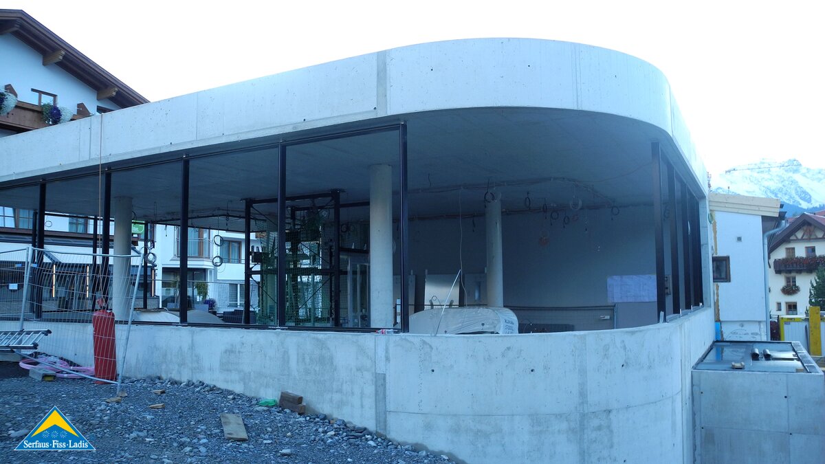 Der Blick auf die U-Bahn Station Kirche in Serfaus Fiss Ladis in Tirol | © Serfaus Fiss Ladis