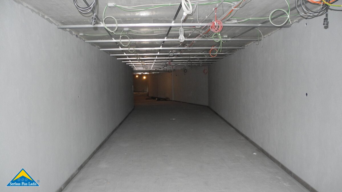 Der neue Zugangstunnel bei der U-Bahn in Serfaus Fiss Ladis in Tirol | © Serfaus Fiss Ladis