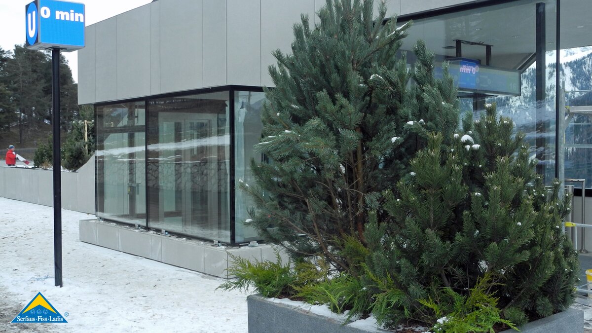 Die neu gebaute Station Parkplatz der U-Bahn Serfaus in Tirol | © Serfaus-Fiss-Ladis