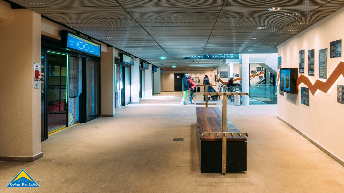 Die Station Kirche in Serfaus-Fiss-Ladis in Tirol | © Andreas Schalber