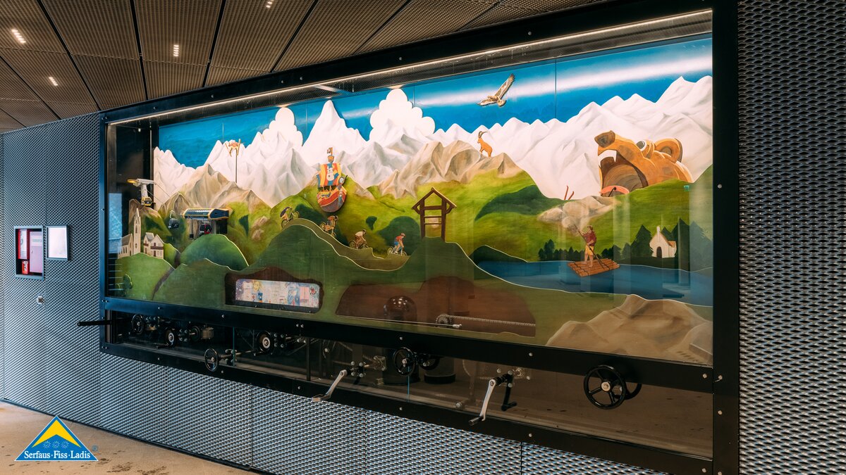 Die neue Station Seilbahn der U-Bahn in Serfaus-Fiss-Ladis in Tirol | © Andreas Schalber