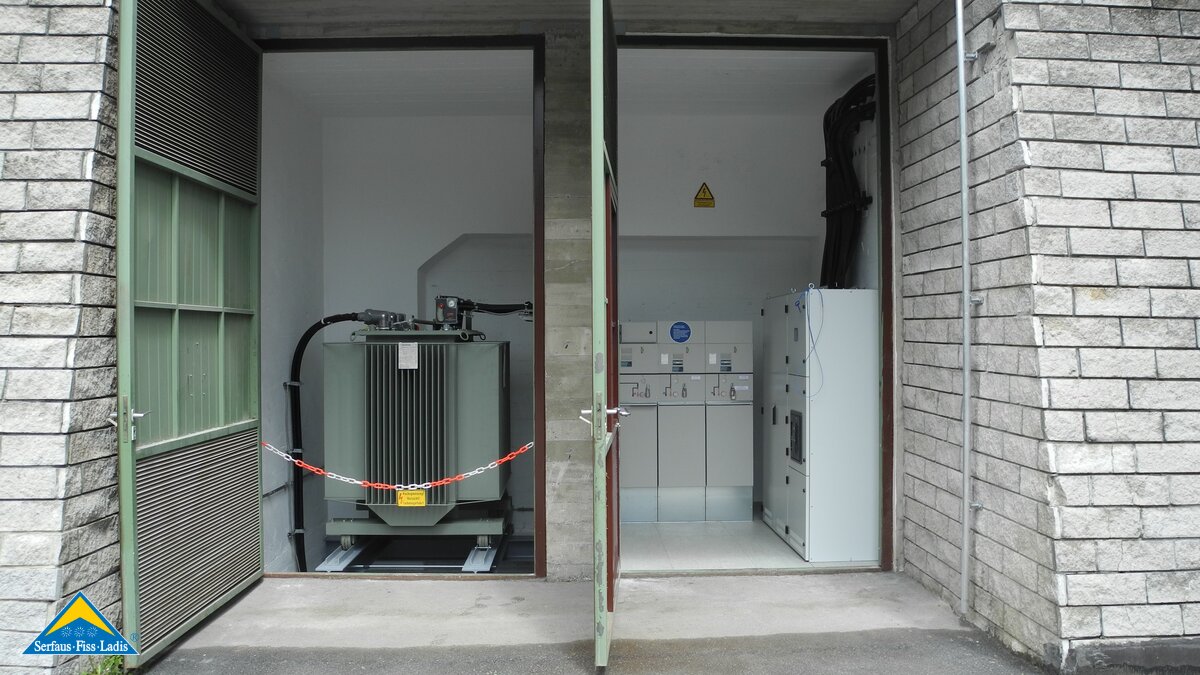 Die neue Trafostation im neuen Glanz | © Serfaus-Fiss-Ladis