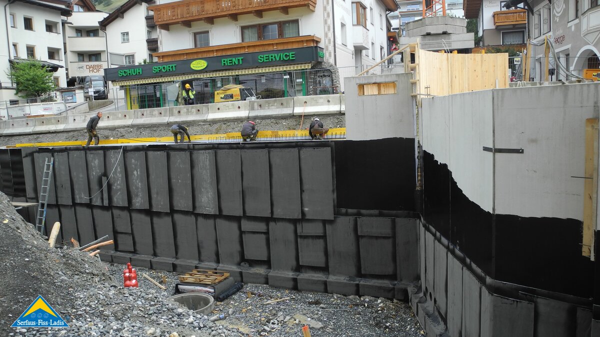 Große Umbauarbeiten im Bereich Zentrum sind notwendig | © Serfaus-Fiss-Ladis