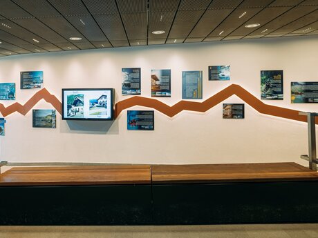 Innenansicht der neuen Station Kirche der U-Bahn Serfaus in Tirol | © Serfaus-Fiss-Ladis