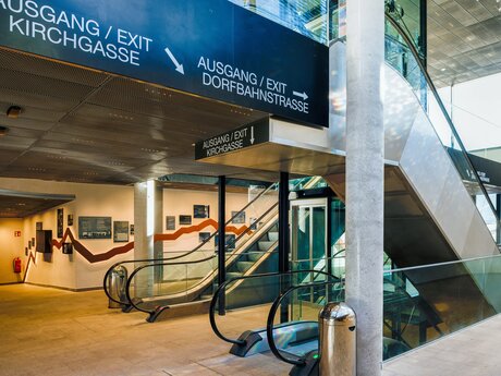 Die neue Station Kirche der höchstgelegenen U-Bahn in Serfaus in Tirol | © Serfaus-Fiss-Ladis