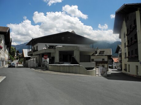 Blick auf die neue Station Zentrum der U-Bahn in Serfaus in Tirol | © Serfaus-Fiss-Ladis