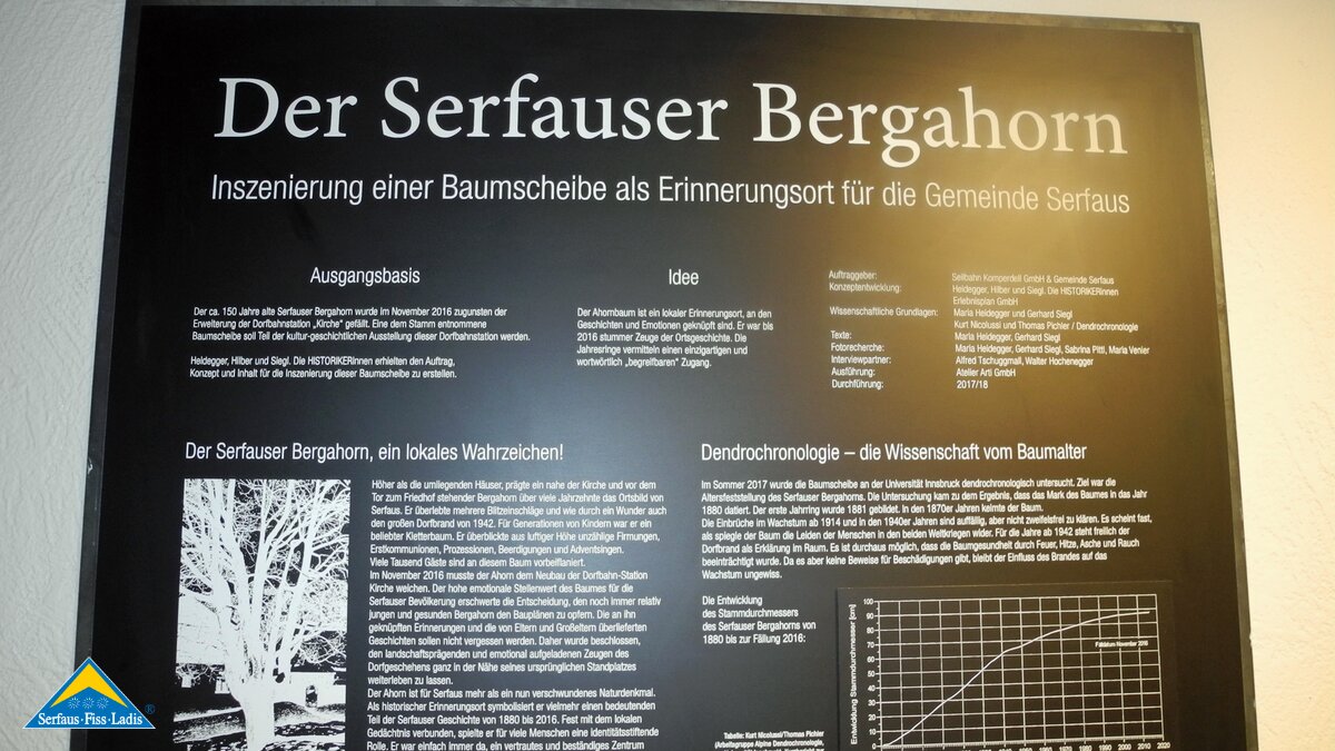 In der Station Kirche wird über die Geschichte von Serfaus in Tirol erzählt | © Serfaus-Fiss-Ladis