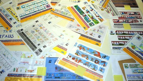 Zahlreiche Einsendungen zum Malwettbewerb der U-Bahn Serfaus sind eingegangen | © Serfaus-Fiss-Ladis