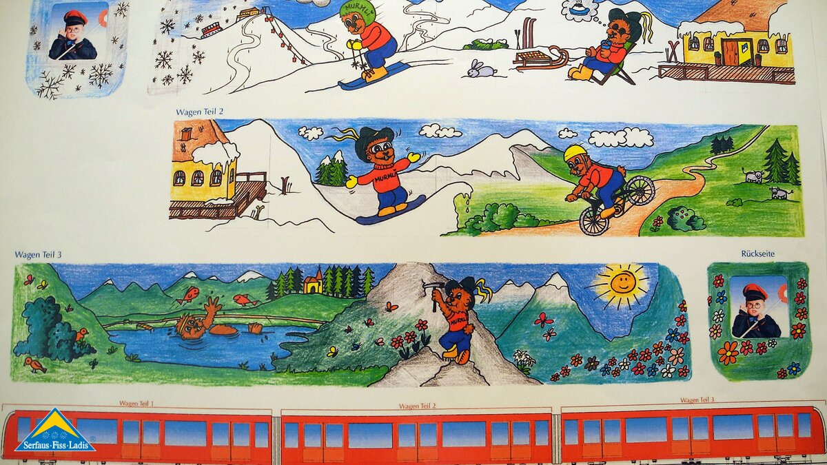 U-Bahn Wettbewerb in Serfaus-Fiss-Ladis in Tirol | © Serfaus-Fiss-Ladis