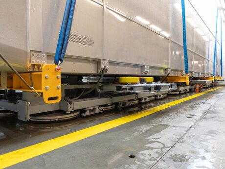 Endlich geschafft. Die U-Bahn ist im Tunnel in Serfaus angekommen | © Andreas Kirschner