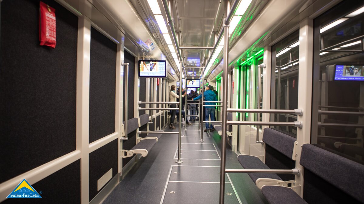Die neue U-Bahn Serfaus aus der Innenansicht | © Andreas Kirschner