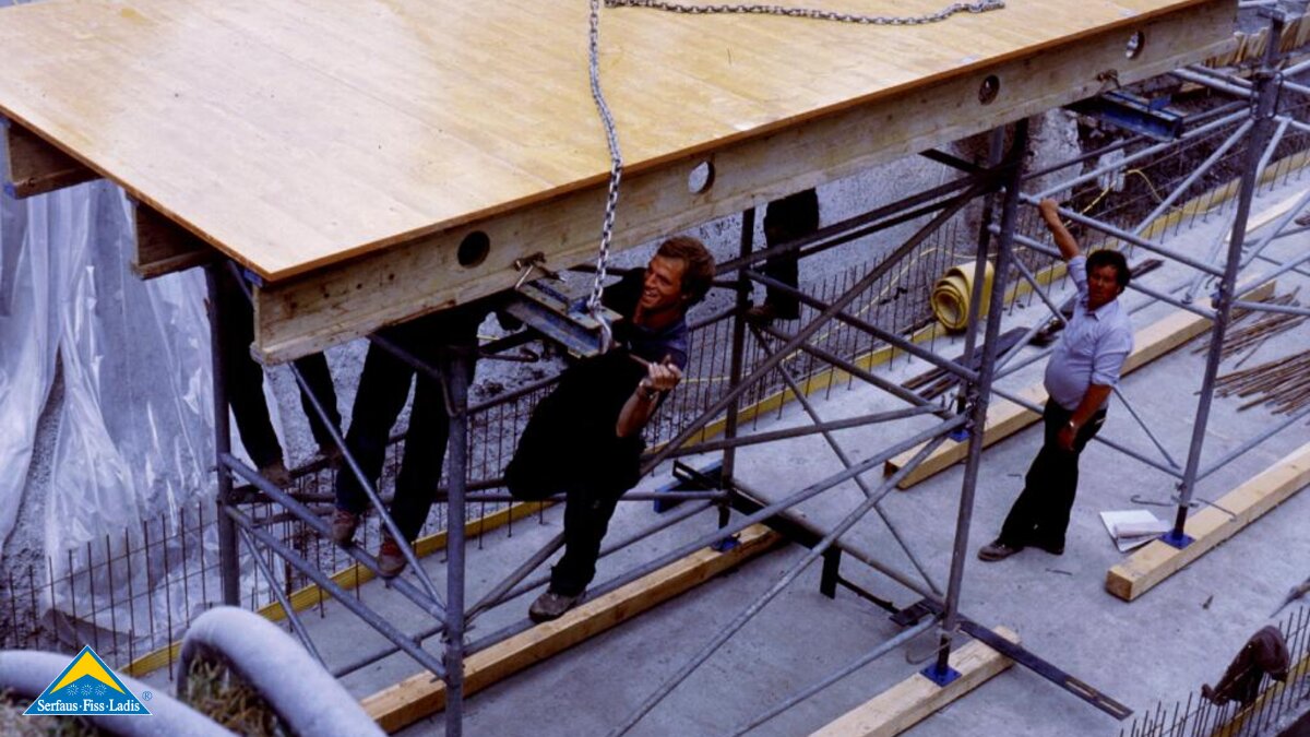 Bauarbeiten an der U-Bahn Serfaus in Tirol | © Joep Langen