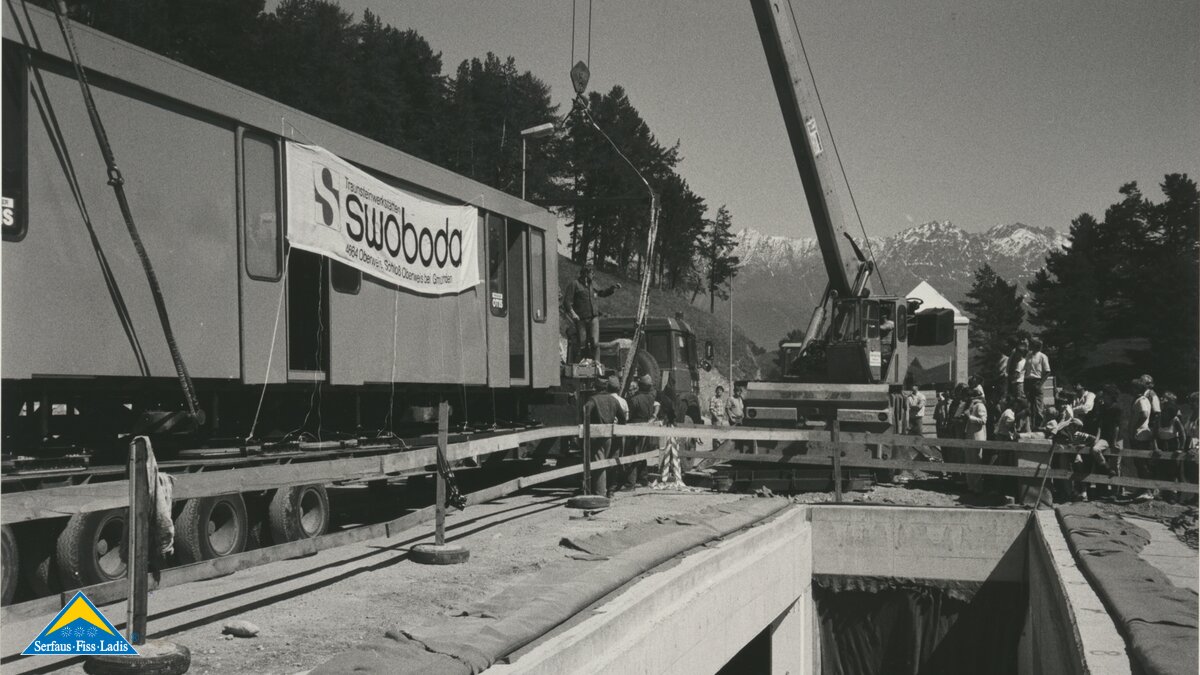 Der U-Bahn Wagen für Serfaus in Österreich | © Gemeinde Serfaus