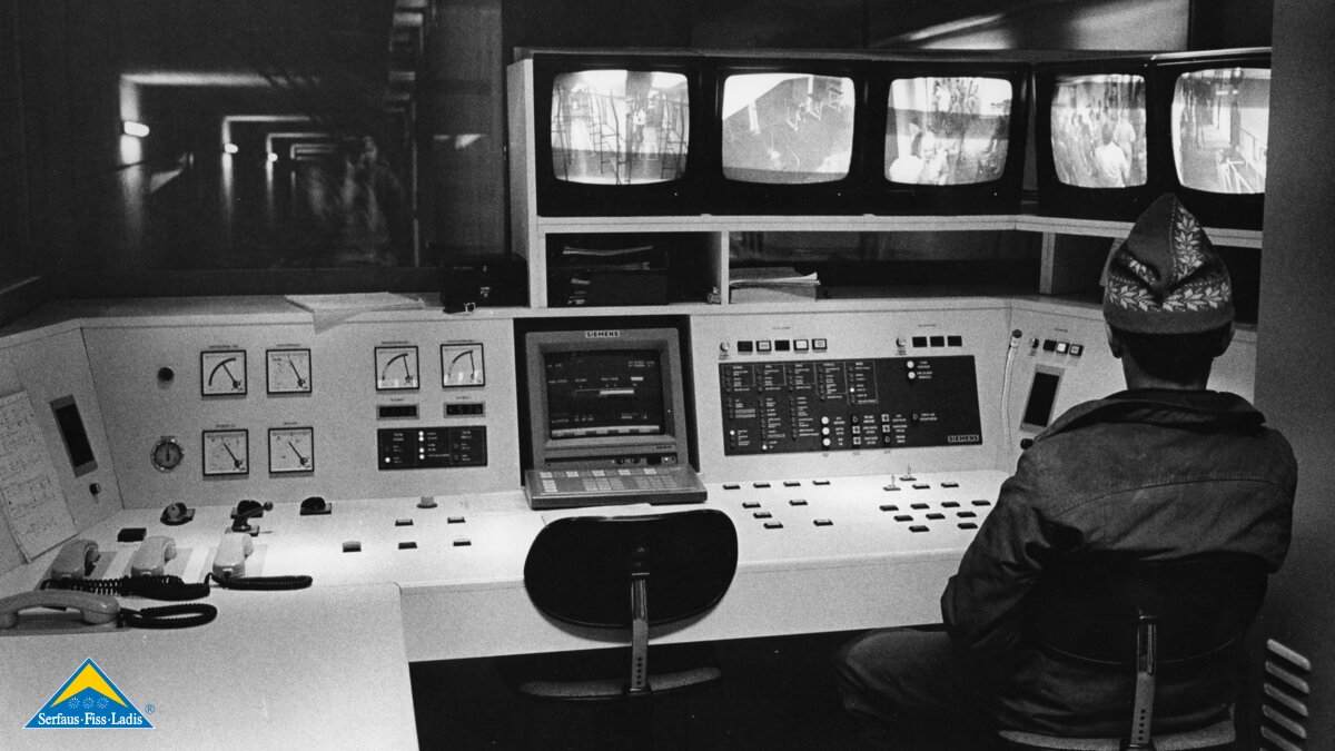 Der Kontrollraum der U-Bahn Serfaus in Tirol Österreich | © Gemeinde Serfaus