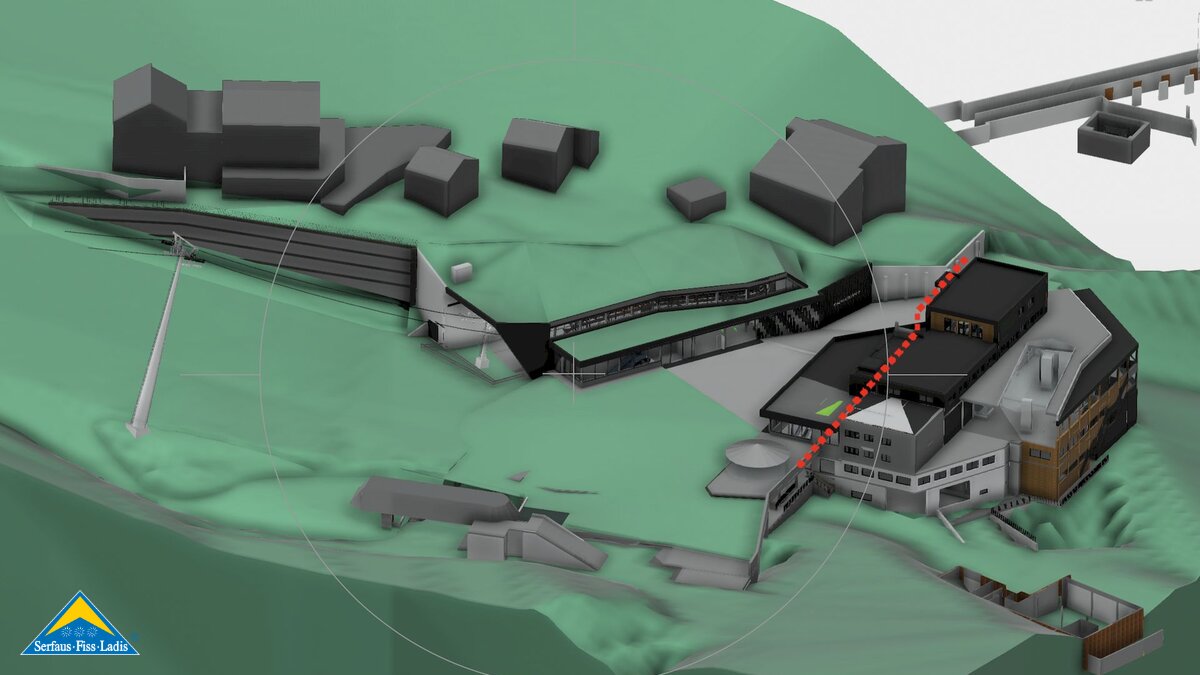 Bau neue Komperdellbahn in der Familienregion Serfaus-Fiss-Ladis Baublog | © Seilbahn Komperdell GmbH