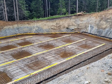 Bau der neuen Zwischenstation Komperdellbahn Serfaus-Fiss-Ladis in Tirol | © Seilbahn Komperdell GmbH