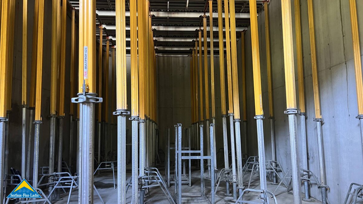 Die Zwischenstation für die Komperdellbahn neu in Serfaus Tirol Österreich | © Seilbahn Komperdell GmbH