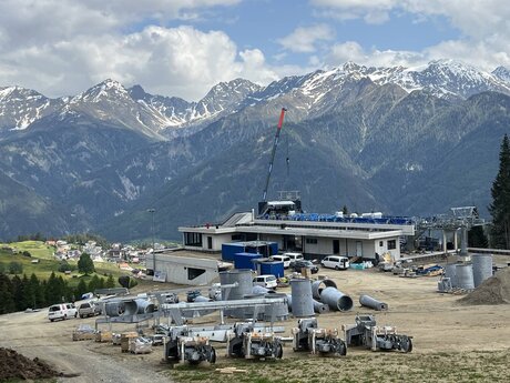 Die neue Komperdellbahn erhält eine Zwischenstation auf Höhe des Restaurant Leithe Wirt in Serfaus-Fiss-Ladis in Tirol Österreich | © Seilbahn Komperdell GmbH