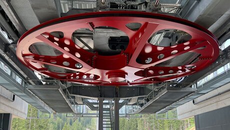 Antrieb für die neue Komperdellbahn in Serfaus-Fiss-Ladis in Tirol Österreich | © Seilbahn Komperdell GmbH