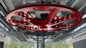 Antrieb für die neue Komperdellbahn in Serfaus-Fiss-Ladis in Tirol Österreich | © Seilbahn Komperdell GmbH