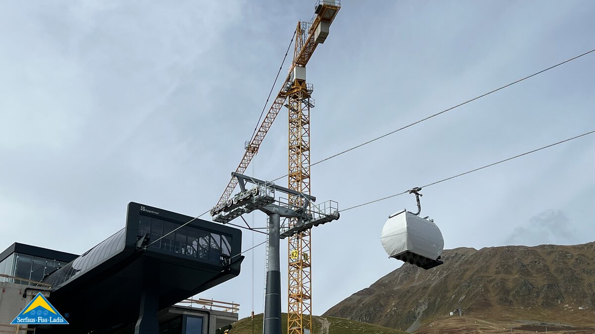 Die neue Bergstation der Komperdellbahn in Serfaus Fiss Ladis Tirol Österreich | © Seilbahn Komperdell GmbH