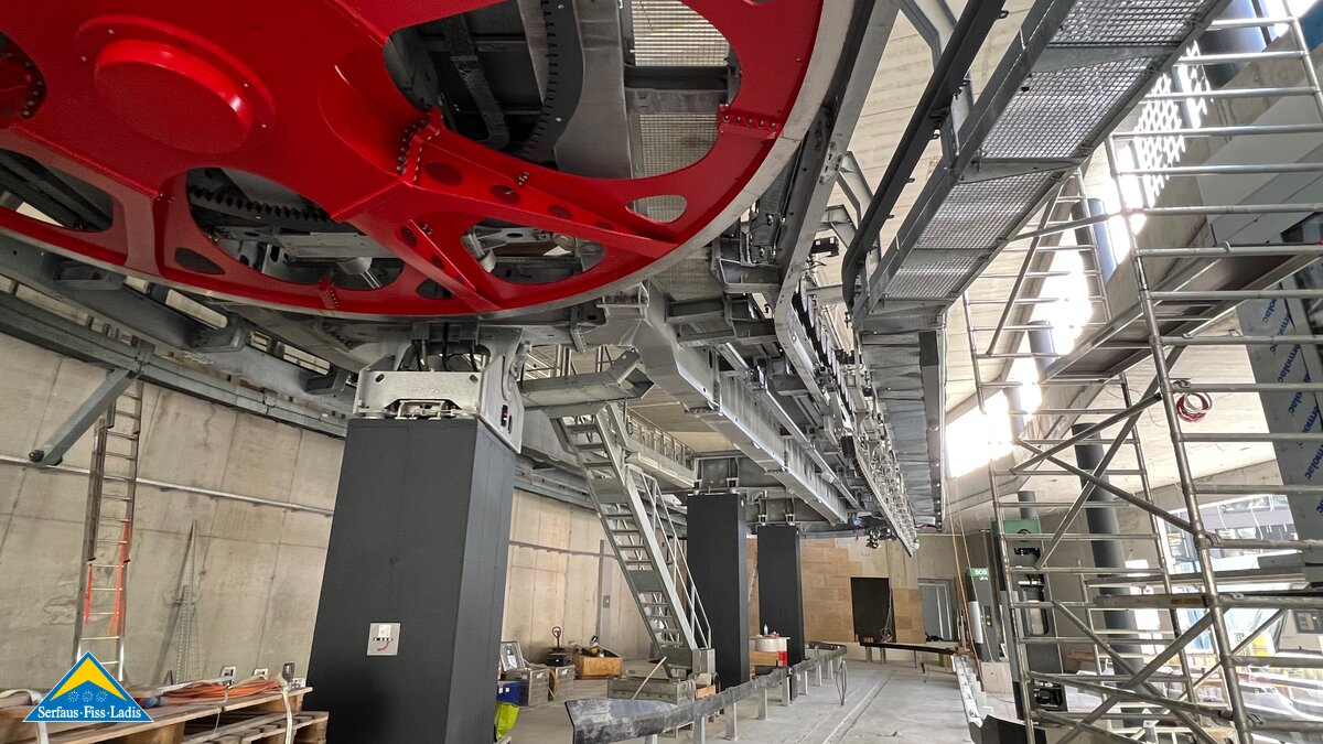 Die Talstation der neuen Komperdellbahn in Serfaus-Fiss-Ladis in Tirol Österreich | © Seilbahn Komperdell GmbH