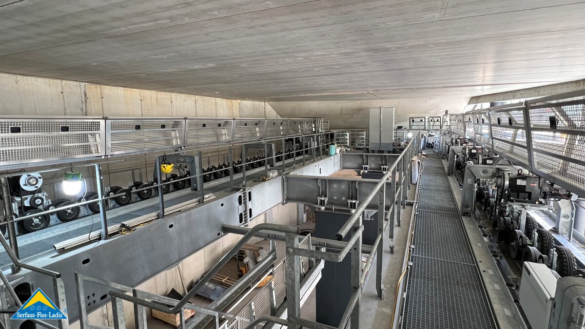 Die Talstation der neuen Komperdellbahn in Serfaus-Fiss-Ladis in Tirol Österreich | © Seilbahn Komperdell GmbH