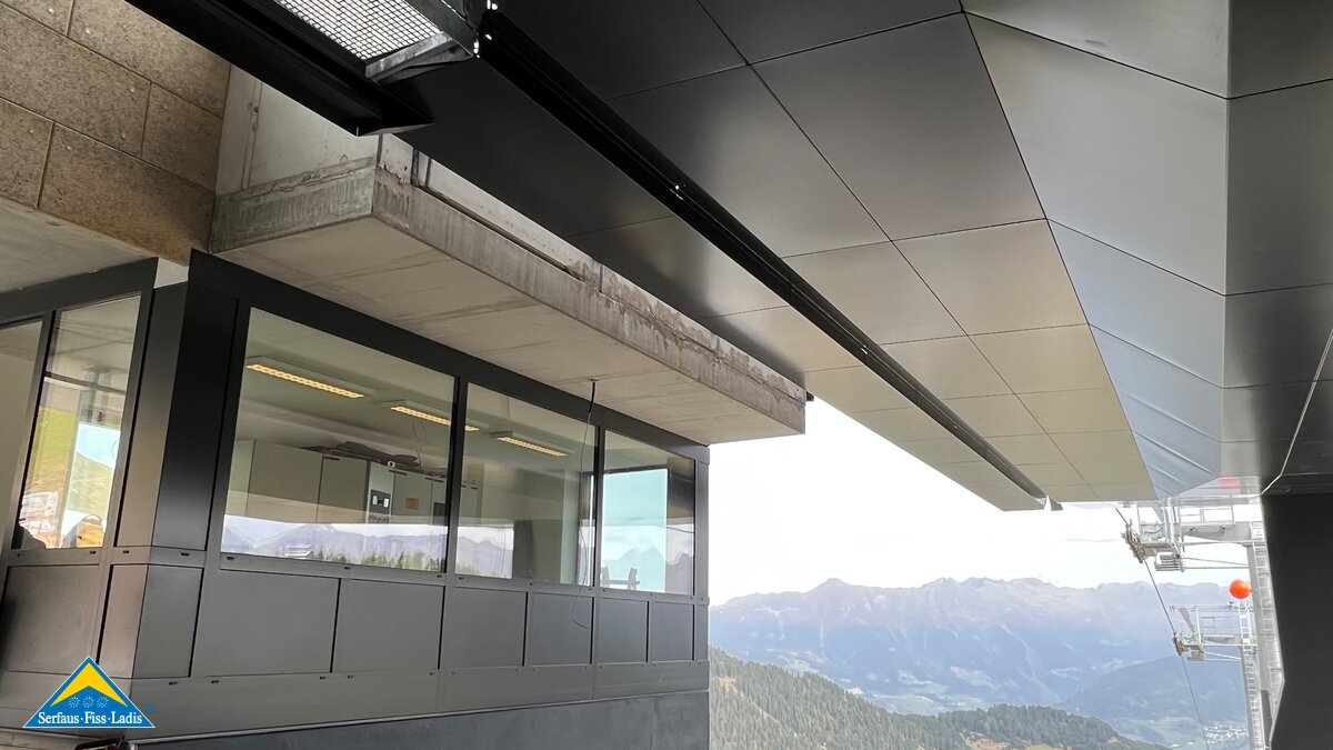 Die Bergstation der neuen Komperdellbahn in Serfaus-Fiss-Ladis in Tirol Österreich | © Seilbahn Komperdell GmbH