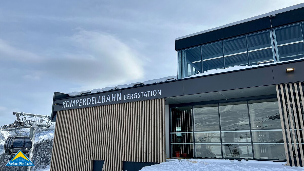 Die Bergstation der neuen 10 EUB Komperdellbahn in Serfaus Tirol Österreich | © Seilbahn Komperdell GmbH