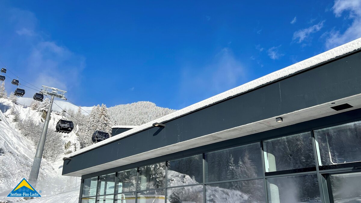 Talstation der neuen Komperdellbahn in Serfaus | © Seilbahn Komperdell GmbH