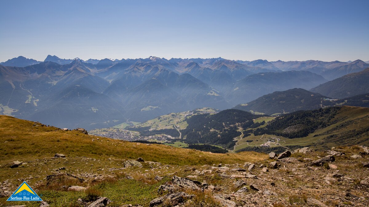 Traumhafte Fernsicht in Serfaus Fiss Ladis in Tirol | © Andreas Kirschner